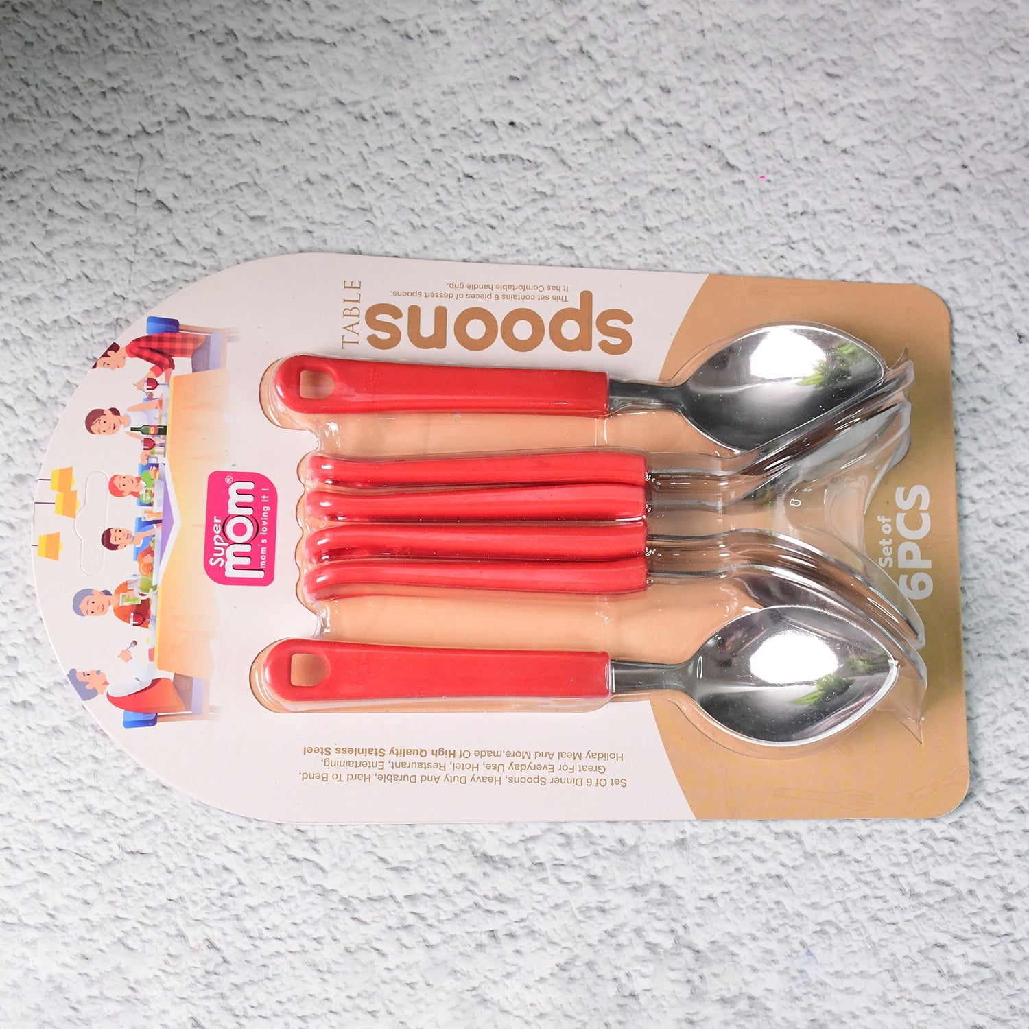 Supermom Premium Stainless Steel Table Spoon (6 Pc / Set) Supermom Premium Stainless Steel Table Spoon (6 Pc / Set)